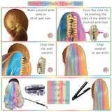 Kida Extensions that are easy to attach to hair